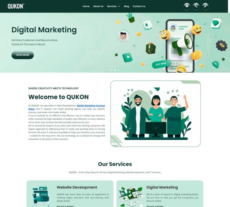 Qukon Technologies - Developed By Mustx Digital