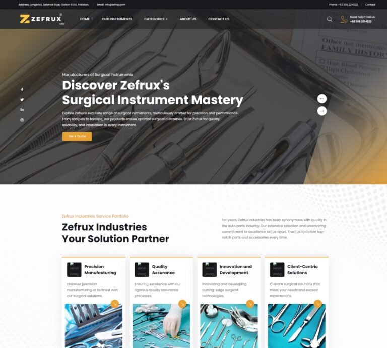 Zefrux - Developed By Mustx Digital